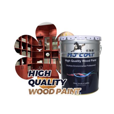 China Cool And Dry Place Storage Scratch Resistance PU Wood Paint Smooth Finish à venda