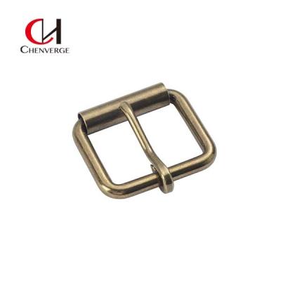 China Square Brass Roller Belt Buckles Thickness 6mm Erosion Resistant for sale