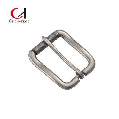 China Zinc Alloy Pin Roller Belt Buckles Anticorrosive Durable Size 38mm for sale