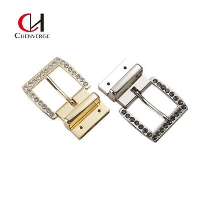 China Antirust Gold Reversible Belt Buckles Anti Corrosion Durable for sale