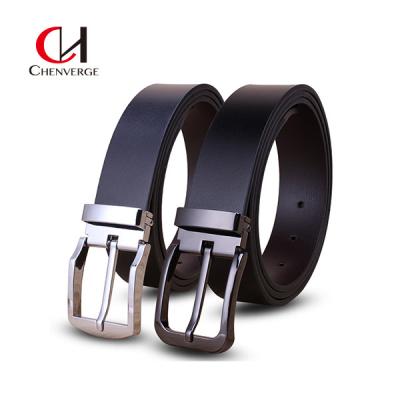 China ODM Men's Leather Belts Needle Buckle Casual Trousers Jeans Cowhide for sale