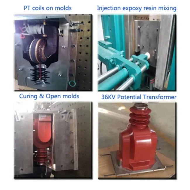 Pressure Gelation Process Machine for 24kv Indoor Tansformer CT PT