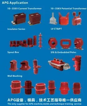 Transformer Bushing Insulator APG Clamping Machine