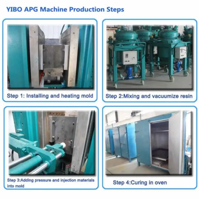 Professional on Designing and APG Clamping Machines with Epoxy Resin Moulds for Transformer CT PT