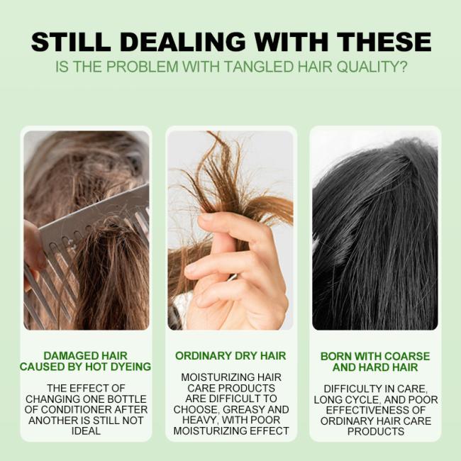 Hair Treatment Cream application demonstration