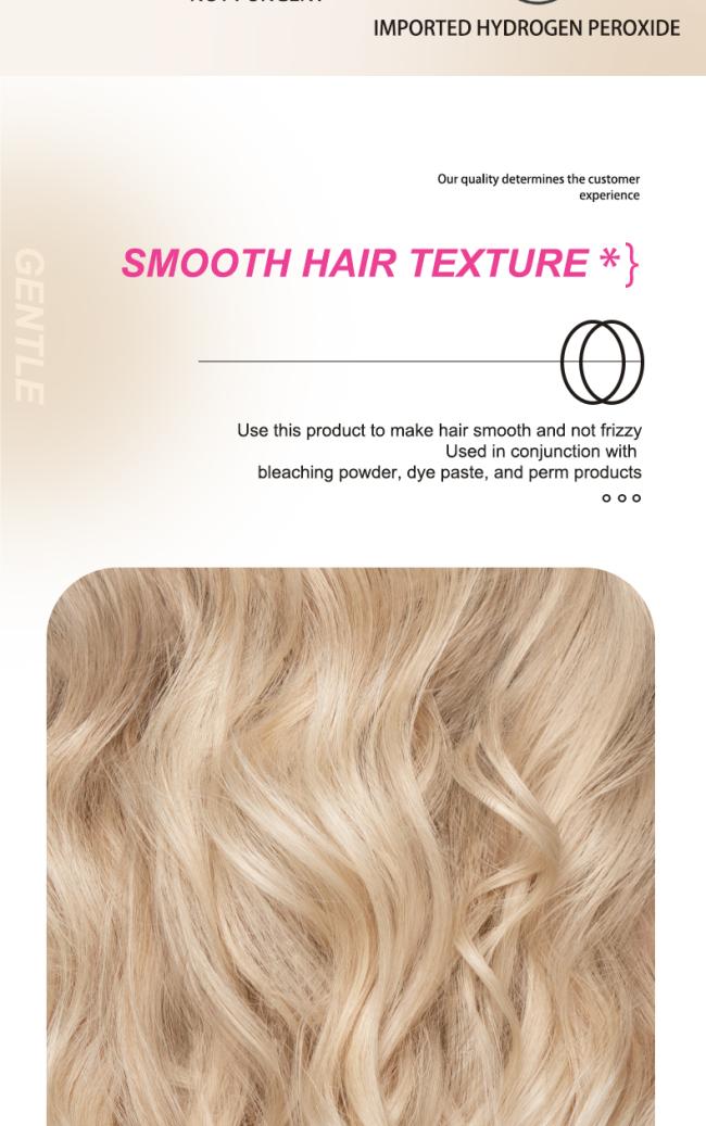 Professional Hair Color Hydrogen Peroxide – 6% Emulsion, Anti-Allergic, Salon-Grade for Safe Coloring