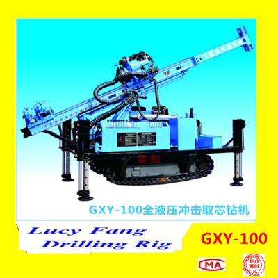 China China Hot Multi-function GXY-100 Mobile Hydraulic FoundatIon Earth Auger Drilling Rig for sale