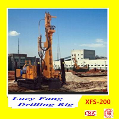China China Hot Multi-function XFS-200 Mobile Hydraulic Foundation CFA Earth Auger Drilling Rig for sale