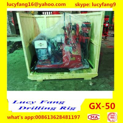 China China Made Cheapest GX-50 Mini Geotechnical Drilling Rig with 800 mm Split Spoon for soil for sale