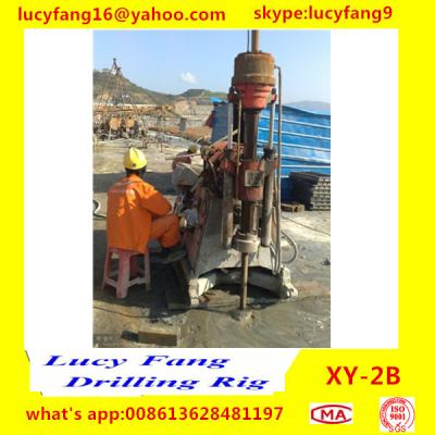China China XY-2B Soil and Rock Core Drilling Rig for Minerals Exploration With 50-500 m and NQ for sale