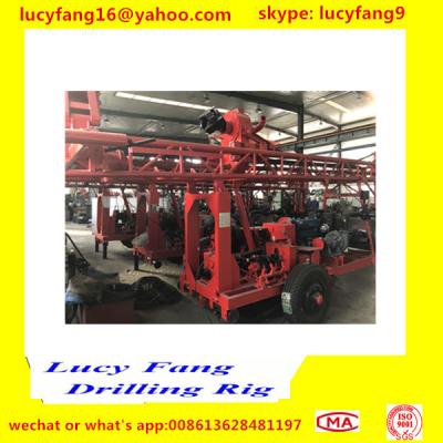 China China Popular Good Quality Trailer  Mounted Mobile  CST-200 Hydraulic Big Pile hole Drilling Rig For 200 m Depth for sale