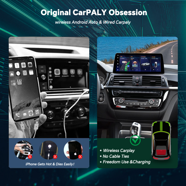 Wireless Carplay Adapter multiple color options