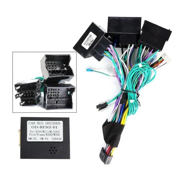 Yuecai 12.3inch car radio frame kit for Mercedes-Benz B200 - installation example