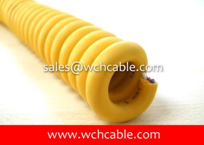 China UL20694 Abrasion Resistant Polyurethane Spring Cable for sale