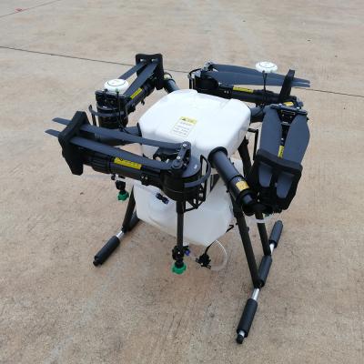 China Profesionales 10kg Payload Agriculture Pesticide Sprayer UAV Drones Agriculture Drone Sprayer One Key Takeoff/Landing for sale