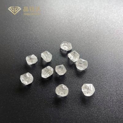 China SI1 SI2 HPHT Synthetic Rough Diamond 6 Carat 6.5 Carat 7 Carat for sale
