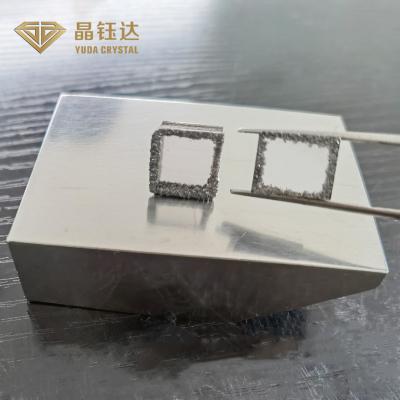 China CVD Uncut Man Made Diamonds VS Plus Clarity E F G Color Rectangular Shape for sale