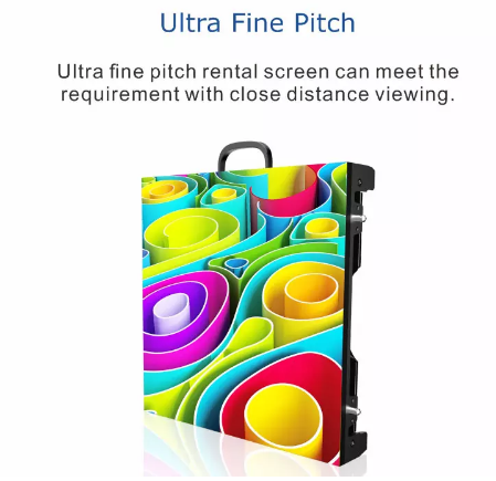 P1.875 P2 P2.5 GOB 3840HZ Indoor Full Color LED Display For Advertising 3