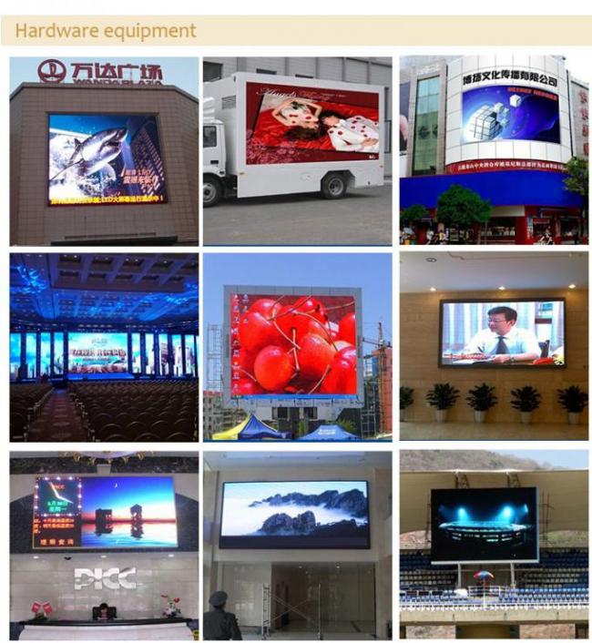 Commercial Truck Mounted LED Screen HD Led Display P5 For Mobile Trailer 6