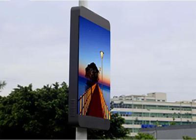 China exposição de diodo emissor de luz da borda da estrada da exposição de diodo emissor de luz 6000cd/sqm de polo claro de rua de 280W SMD2727 à venda