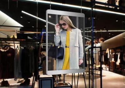 China SMD1921 pantalla LED de cristal transparente 1R1G1B para la tienda de ropa en venta