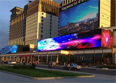 China exposição de diodo emissor de luz P6.67mm da propaganda 5500cd para a arquitetura da rua à venda
