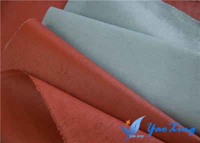 Chine Gray Silicone Coated Glass Cloth, tissu enduit de silicone ignifuge de fibre de verre à vendre