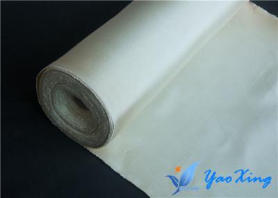 China Alta tela de la fibra de vidrio de la silicona del paño de alta temperatura blanco de la fibra de vidrio para la industria en venta