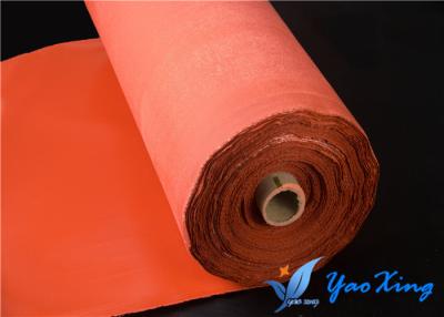 Chine Le caoutchouc de silicone ignifuge a enduit le tissu de fibre de verre pour le joint de dilatation à vendre