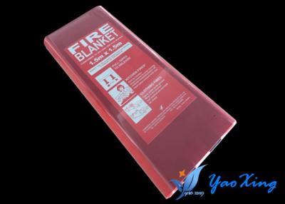 China 0.4mm Fiberglass  Grease Fire Blanket Soft Conform To EN1869:1997 for sale