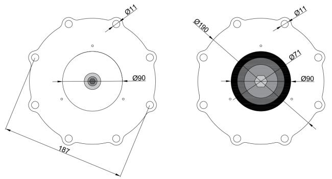 C113928 3'' SCEX353.060 Diaphragm Valve Repair Kit C113928 3'' SCEX353.060 Diaphragm Valve Repair Kit