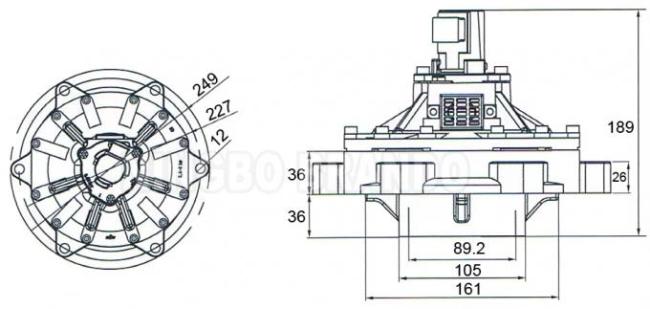 8392900 Norgren Buschjost Type Dust Collector Pulse Valve 8392900.8171 3'' 0