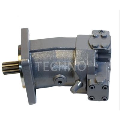 China A6VM080HP5000000G Variable Hydraulic Oil Motor 400 Bar Bent Axis Design for sale