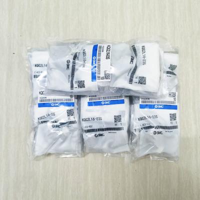 China KQG2L16-03S Push To Connect Pneumatic Fittings Grease Free 3MPa for sale