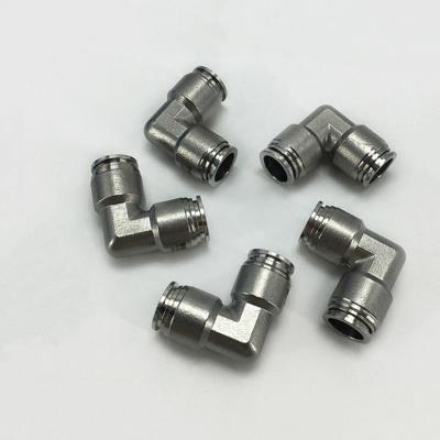 China SMC KQG2L08-00 Union Elbow Push to Connect Fittings SS316 for sale