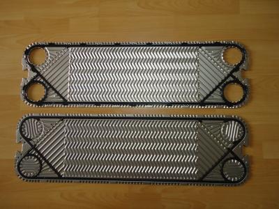 China Wide Corrugation Pattern APV H17 Plate Heat Exchanger Gaskets For Sanitary for sale