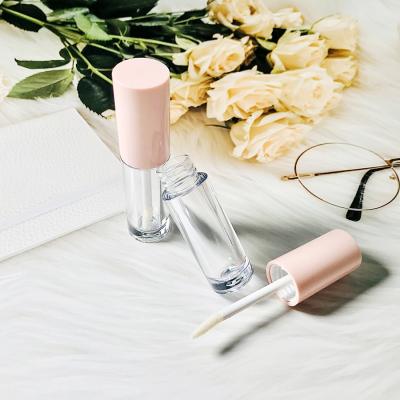 China Luxury Lipgloss Tube  Custom  Plastic Lip Gloss Tube with  with wand for sale