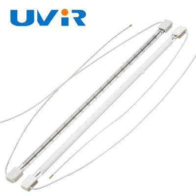 China 2500W 400V Infrared Heating Tubes white reflector for blowing machine for sale