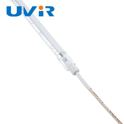 China Eficacia del calor del tubo de las lámparas de infrarrojo del cuarzo de la onda corta de R7S en venta