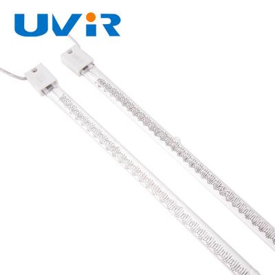 China 1500W IR Halogen Lamps , CE shortwave Quartz Infrared Tube Heating Elements for sale