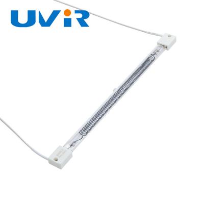 China 450W Carbon Fiber Infrared Heating Lamp , Glass Quartz Tube Heating Element for sale