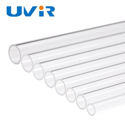 China Clear Quartz Glass Pipe 5000 Hours For Twin Tube Infrared Heating Lamp for sale