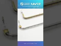 3D διαμορφωμένο υπέρυθρο λαμπτήρα 150-6000W 45-480V Κουάρτζιο σωλήνα