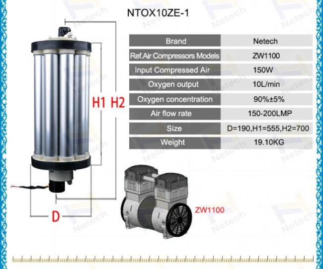 10lpm 15lpm PSA Oxygen Concentrator Parts Molecular Sieve with Chiller