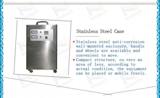 220V Stainless Steelindustrial Ozone Machine Generator 2-20G Air Clean / Water Treatment