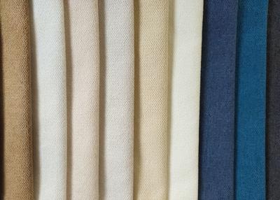 China SGS Plain Sofa Fabric 215gsm Polyester Chenille Upholstery Fabric for sale