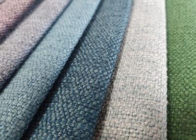 China Blackout Linen Sofa Fabric , 145cm Woven Upholstery Fabric for sale