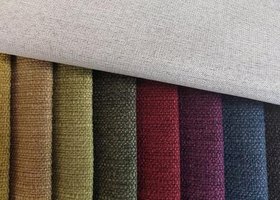 China Heavy Weight Pure Linen Fabric 100% Polyester Cotton Linen Look Fabric for sale