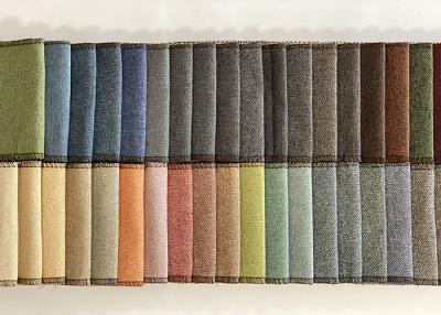 China El HILADO TEÑIÓ la tela 100% de algodón de lino del tejido de poliester de la tela de muchos colores para el sofá de los muebles en venta