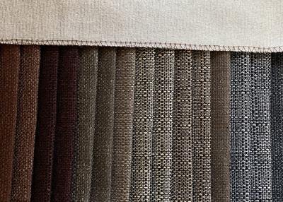 China Plain Grey Upholstery Fabric   , CE Woven Sofa Set Jute Fabric for sale
